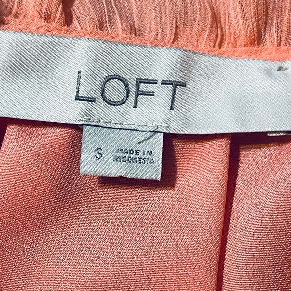 LOFT Coral Sleeveless Maxi Dress - Picture 3 of 6